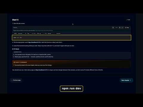 React Ch23 – Run the dev server | The Last Dev Standing
