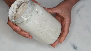 The magic of making, storing and maintaining  your sourdough starter.The ultimate sourdough starter.
