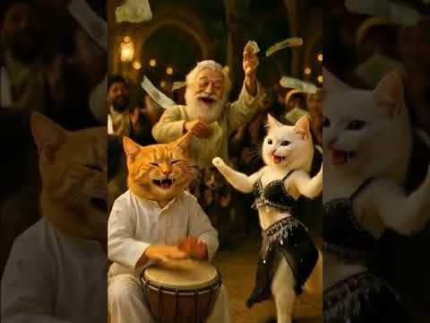 Crazy Cat Dance To Nancy Ajram Cat Dance Trending نانسي عجرم 
