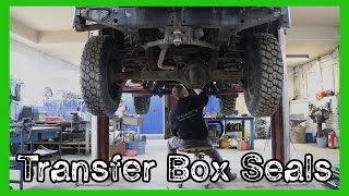 Replacing Lt230 Transfer Box Seals
