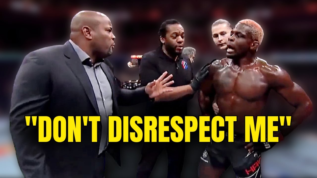 Daniel Cormier GETS HEATED With Fighter In Post Fight Interview! UFC & MMA News