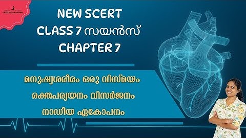 Day 8🔥 NEW SCERT CLASS 7 🔥 CHAPTER 7 🔥 മനുഷ്യശരീരം ഒരു വിസ്മയം 🔥 രക്തപര്യയനം വിസർജനം നാഡീയ ഏകോപനം🔥