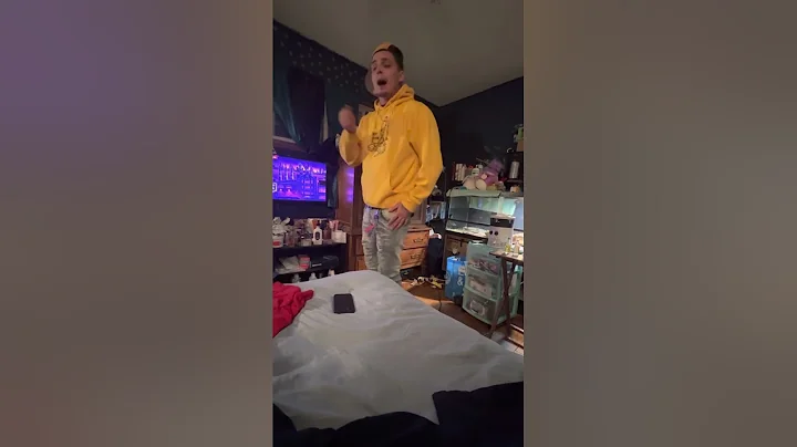 Timothy Campbell from Lockup Raps at home.