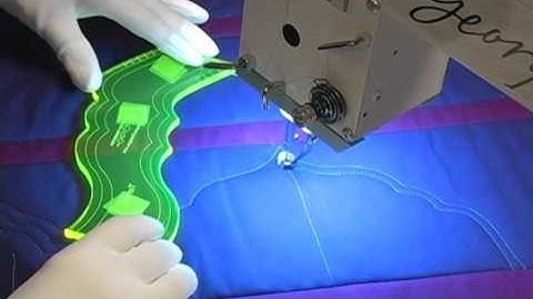 Machine Quilting with Turret Rulers