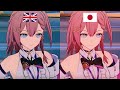 Asta EN vs Asta JP when imitating Male voice