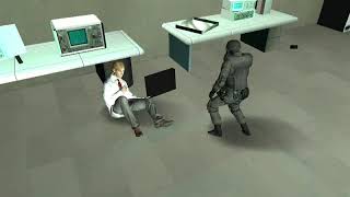 Resident evil Hunk scene in Gta san andreas version