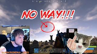 Crazy Long Shot Heli Pilot Snipe On Rust!
