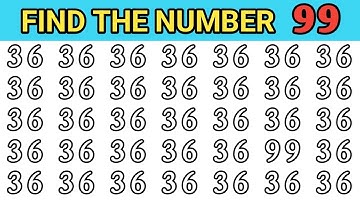 Test Your Observation Skill: Find The ODD Before Time Out | Spot The Odd Numbers & Letters Edition!