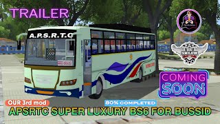 upcoming Apsrtc super luxury bs6 tata for BUSSID bus simulator Indonesia #apsrtc #tata #bussid