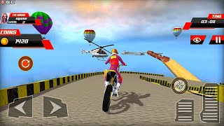 Ultimate Stunt Bike / Mega Ramps New Bike Games / Android GamePlay screenshot 1