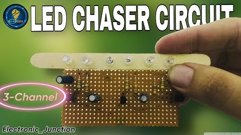 DIY-How to make Led Chaser without IC | 3 Channel using Transistor Only