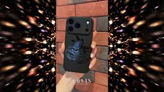 3D Carnival of Venice - Regal Noir Mask - Phone Case - Raised Art Design ( CV05 ) screenshot 3