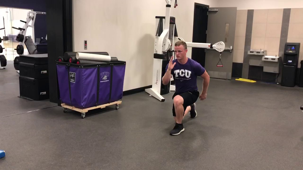 Reverse Lunge to Step Up - YouTube