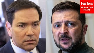 Reporter Asks Sec. Rubio What Security Arrangements Look Like For Ukraine Amidst Ceasefire Talks