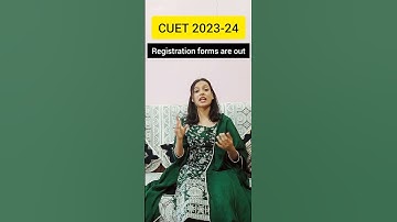 Registration dates out🔥😱 | CUET 2023-24 |Official notice | Priyanshi Jain | Sagar University
