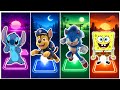 🔥😱 Stitch vs Chase vs Sonic vs SpongeBob | Tiles Hop Battle | Pow patrol coffin dance  Who Will Win?