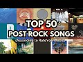 Top 50 Post-Rock Songs on RYM Charts 🎸