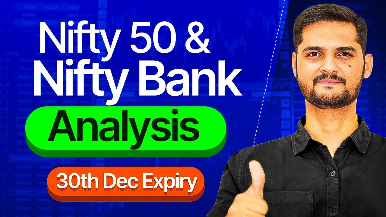 Nifty formed Higher High || Closed above 26000 mark || 30 Dec Expiry Outlook