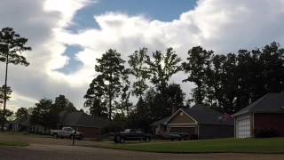 Outflow boundary winds time lapse