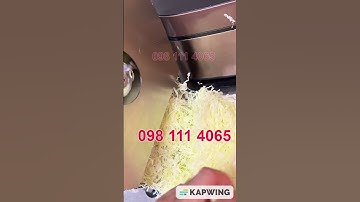 Máy thái bắp cải làm salad sợi mỏng dính