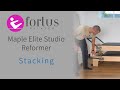 Stacking the Maple Elite Studio Reformer