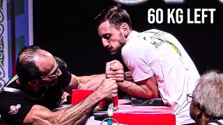 Men 60 kg Left World Armwrestling Championship 2023