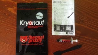 Thermal Grizzly Kryonaut (1g) Unboxing