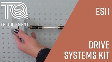 Drive Systems Kit ES11- Engineering Science Range – TecQuipment