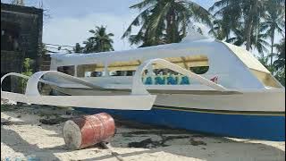 Vlog#2 New Build Fiberglass Boat with 40 Capacity 48ft, 7ft Width (ewan ko bat naging 20🤣)