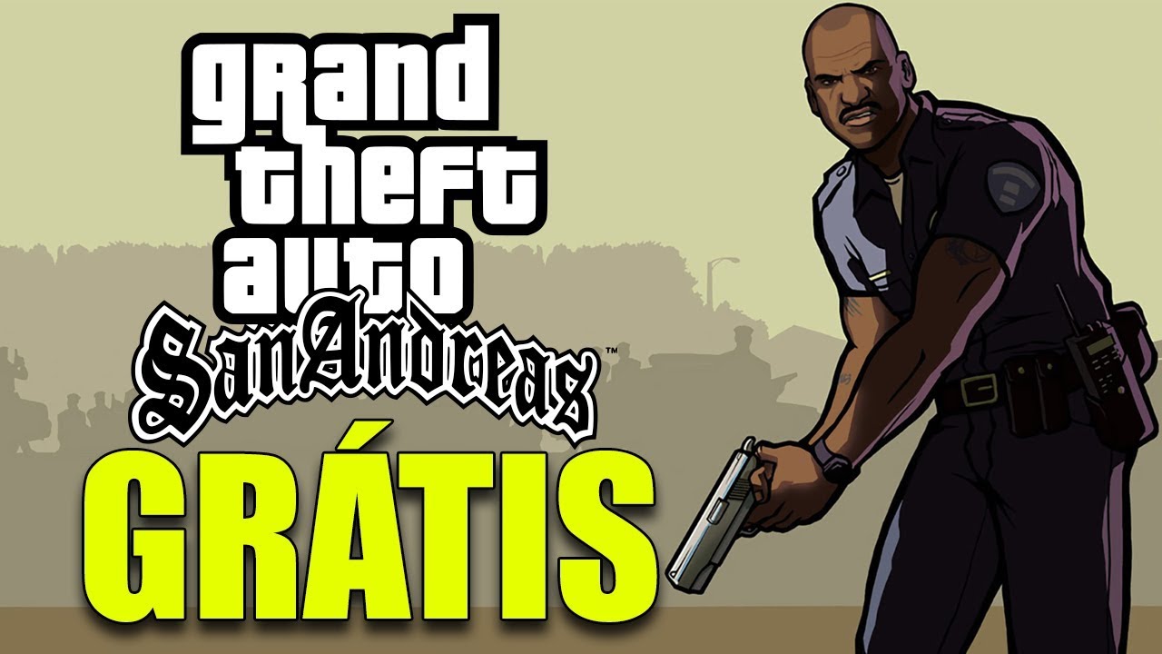 Como BAIXAR o GTA San Andreas Original de Graça no PC - Corre que é por  tempo LIMITADO 