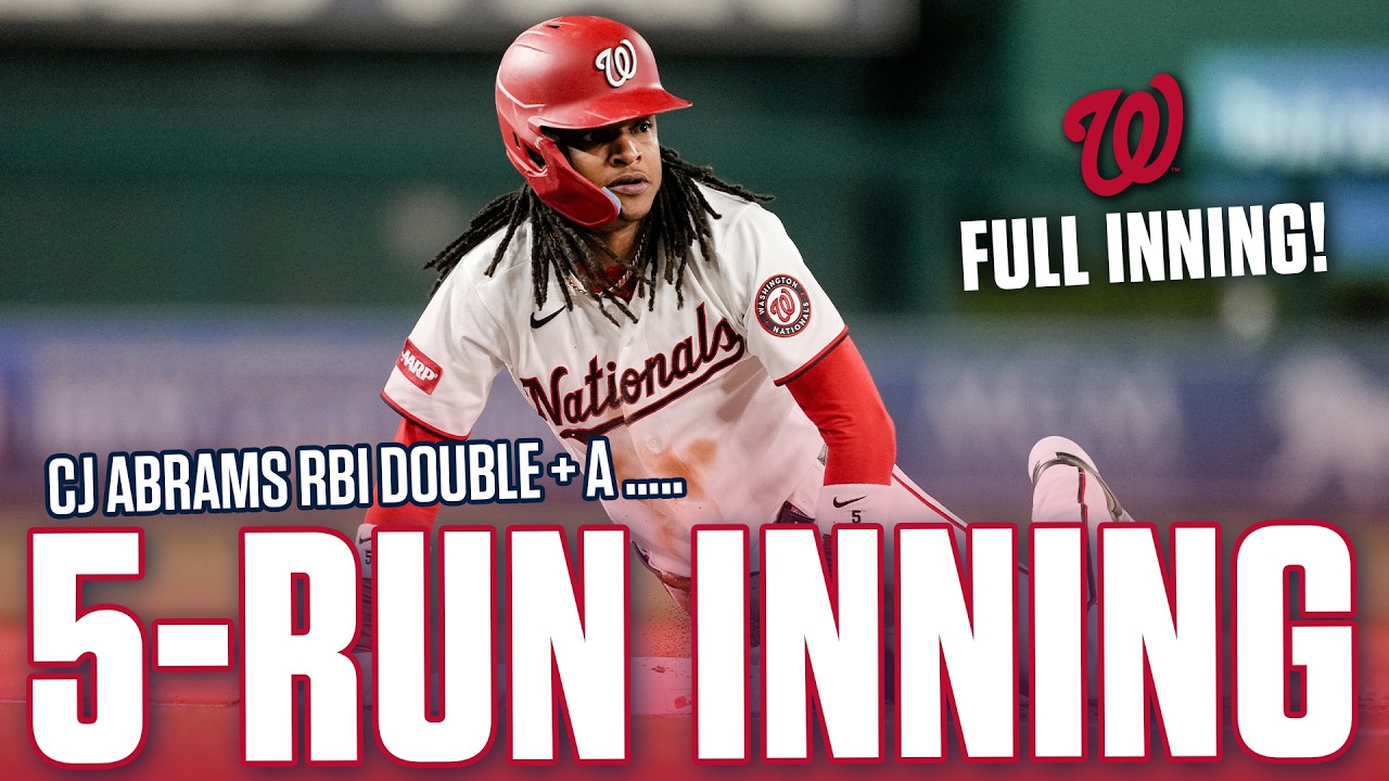 5-RUN INNING VS. THE ROCKIES IN D.C. | Full Inning