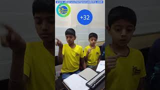 2 Brothers 2 Digit Addition Subtraction | Abacus Classes India | #abacus #youtubeshorts #viralshort screenshot 1