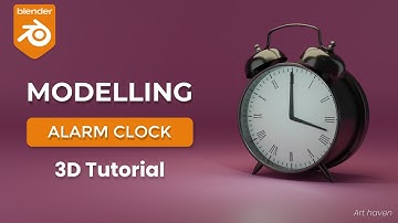 How to Make an Alarm Clock in Blender