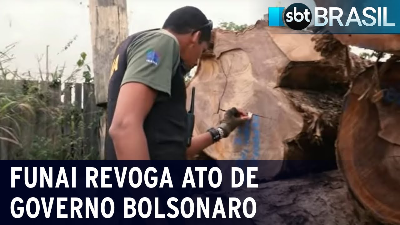Funai revoga ato de Governo Bolsonaro | SBT Brasil (17/01/23)