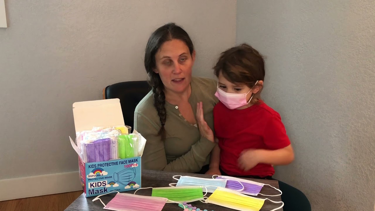 Review of Rasav Kids Disposable Face Masks 100Pcs,3 Ply Kids Masks Disposable Breathable Colorful