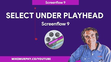 Screenflow 9: Select Clips Under Playhead