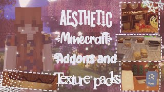 5 aesthetic addons and texture packs! (Minecraft) screenshot 5