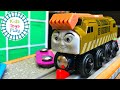 Thomas the Tank Engine Mystery Wheel Downhill Toy Train Races Mp3 Song