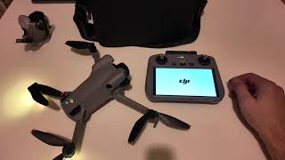 DJI MINI 5 PRO startup - setting up for first flight