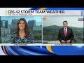 March 13th CBS 42 News at 4 pm Weather Update