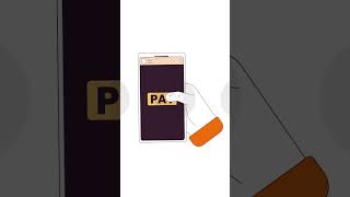 Hand using digital credit card for mobile payment 2D vertical animation Hand using digital credit card for mobile payment 2D vertical animation
