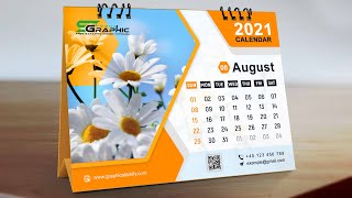 How To Design a Professional Desk Calendar - Photoshop Tutorial