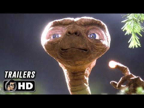 E.T. THE EXTRA-TERRESTRIAL Trailers (1982) Steven Spielberg