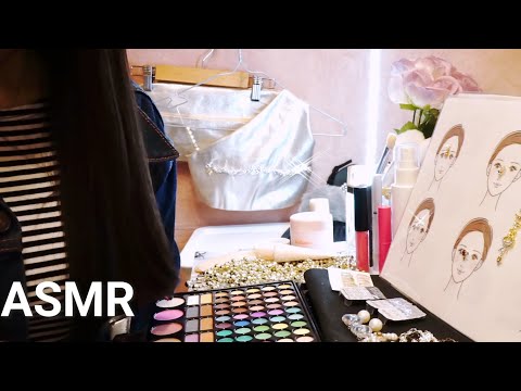 【ASMR】アイドルMV撮影メイクロールプレイ✨