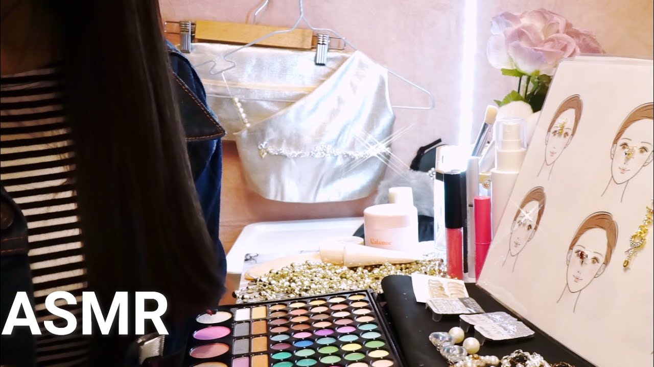 【ASMR】アイドルMV撮影メイクロールプレイ✨