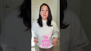 April recap #month4 #progressupdate #weightlossjourney #trusttheprocess #fitnessjourney #aprilrecap