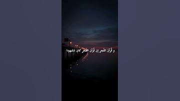 سورة الإسراء بصوت القارئ : فارس عباد ...احبكم # حلوياتي # جَـميلـَة_يـوليـو ♥️