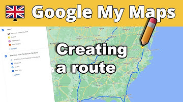 Google My Maps: Create Custom Routes | Edit & Export Tutorial