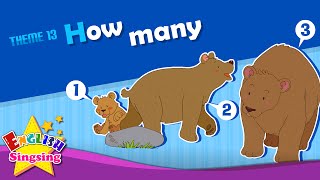 Theme 13. How many - How many apples? | ESL Song \& Story - Learning English for Kids