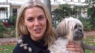 Christmas 2011: Donna Air supports Dogs Trust